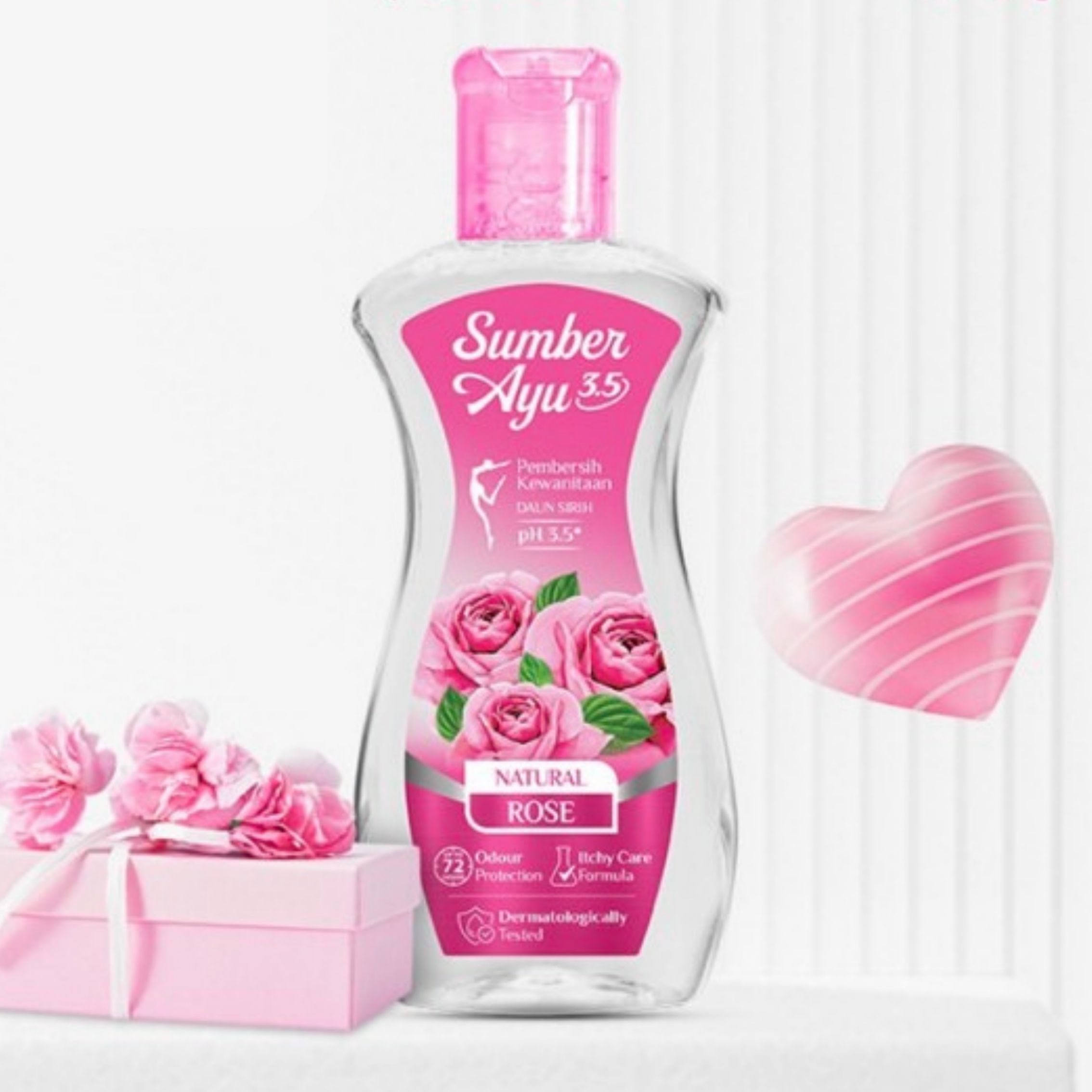 Sumber Ayu｜スンブルアユ｜pH3.5｜ROSE｜ローズ｜フェミニンウォッシュ｜ダウンシリ