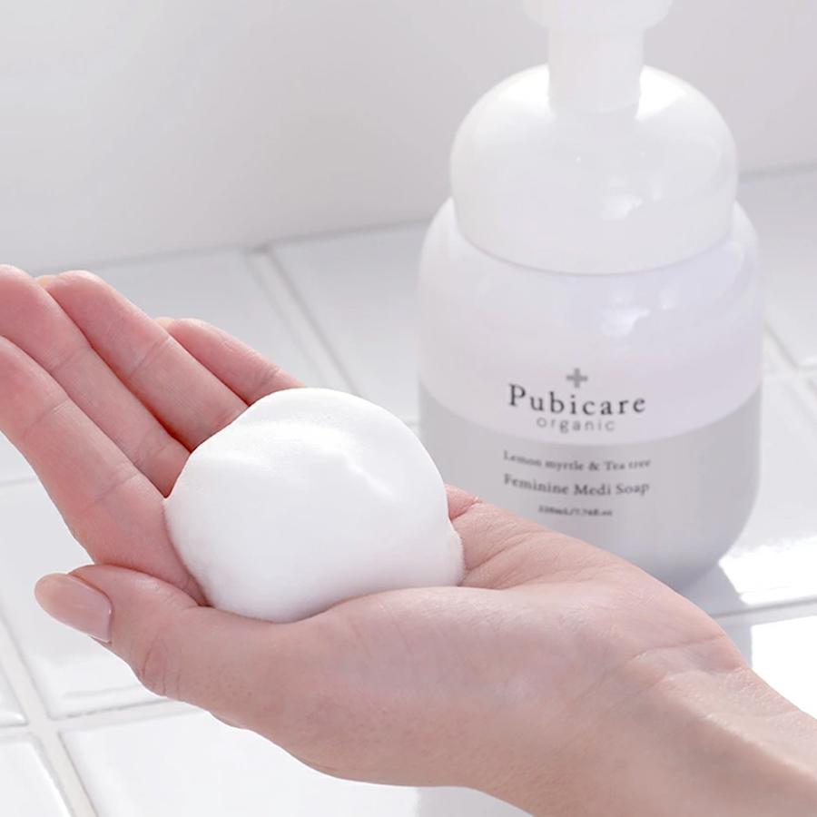 Pubicare organic｜フェミニンメディソープ｜Feminine Medi Soap｜婦人科医と共同開発したデリケートゾーン用ソープ｜特許取得